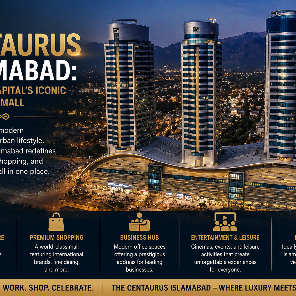 The Centaurus Islamabad: Inside the Capital's Iconic Towers and Mall