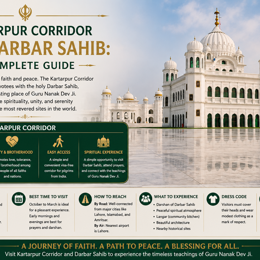 Kartarpur Corridor and Darbar Sahib: A Complete Guide