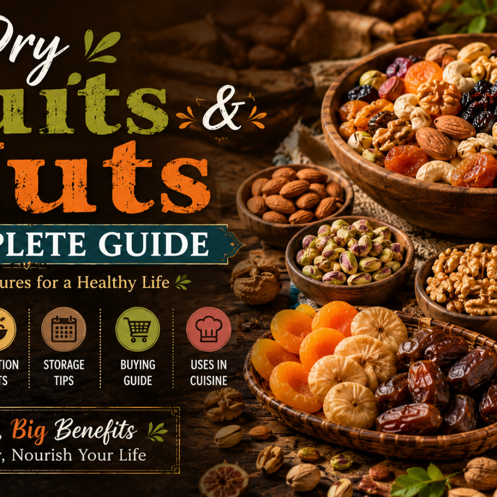 Dry Fruits and Nuts: A Complete Guide