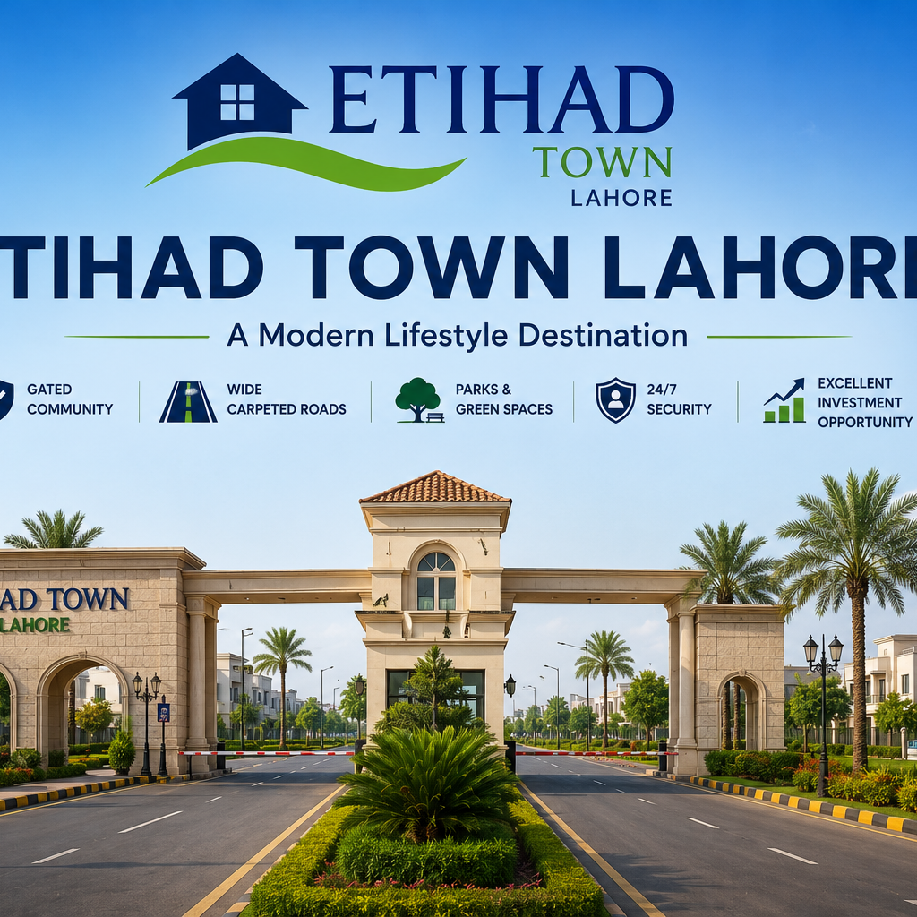 Etihad Town Lahore - A Complete Guide to Modern Living and Investment