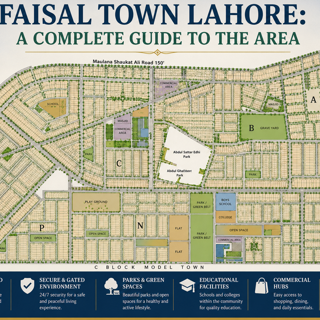 Faisal Town Lahore: A Complete Guide to the Area
