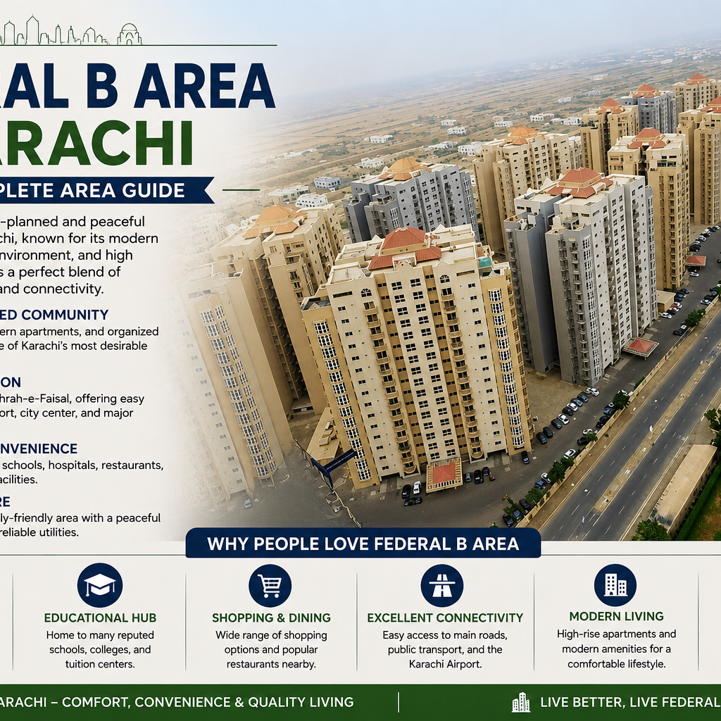 Federal B Area Karachi: A Complete Area Guide