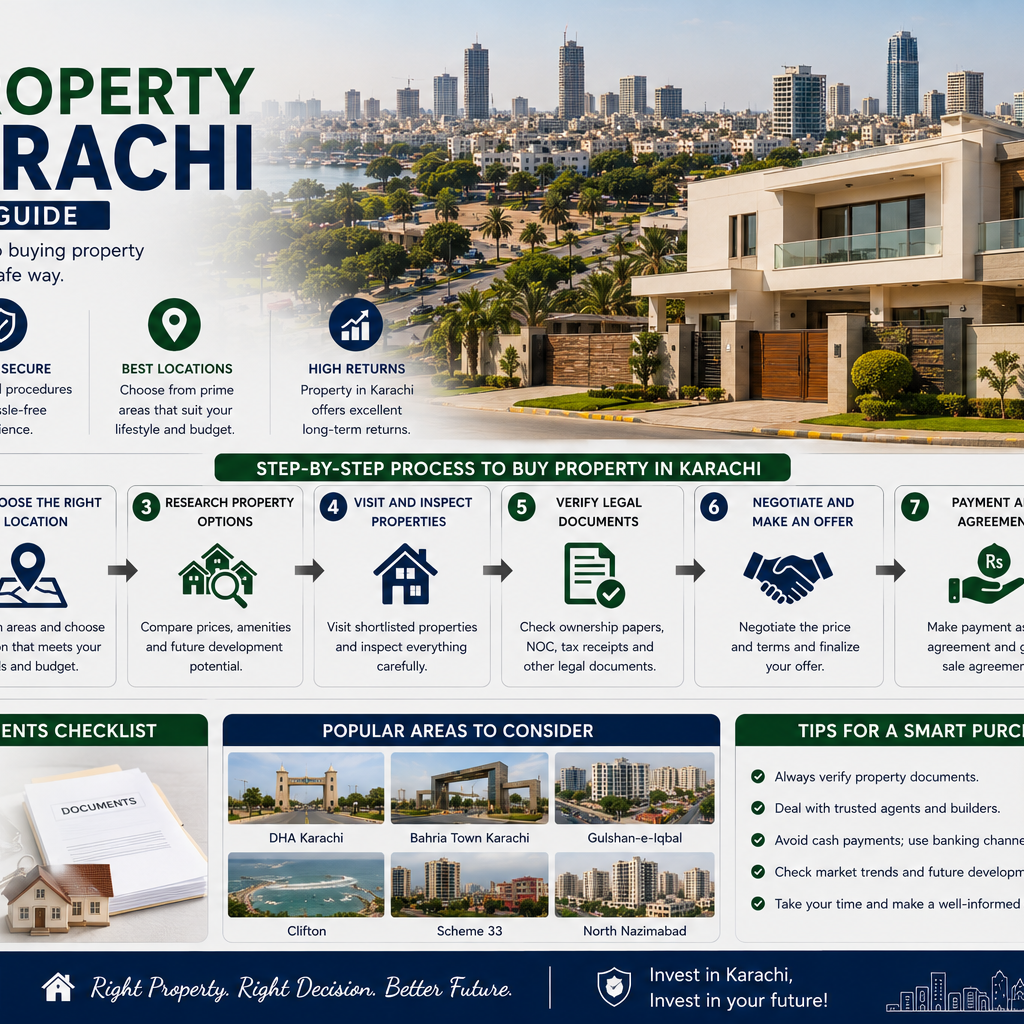 How to Buy Property in Karachi: A Complete Guide