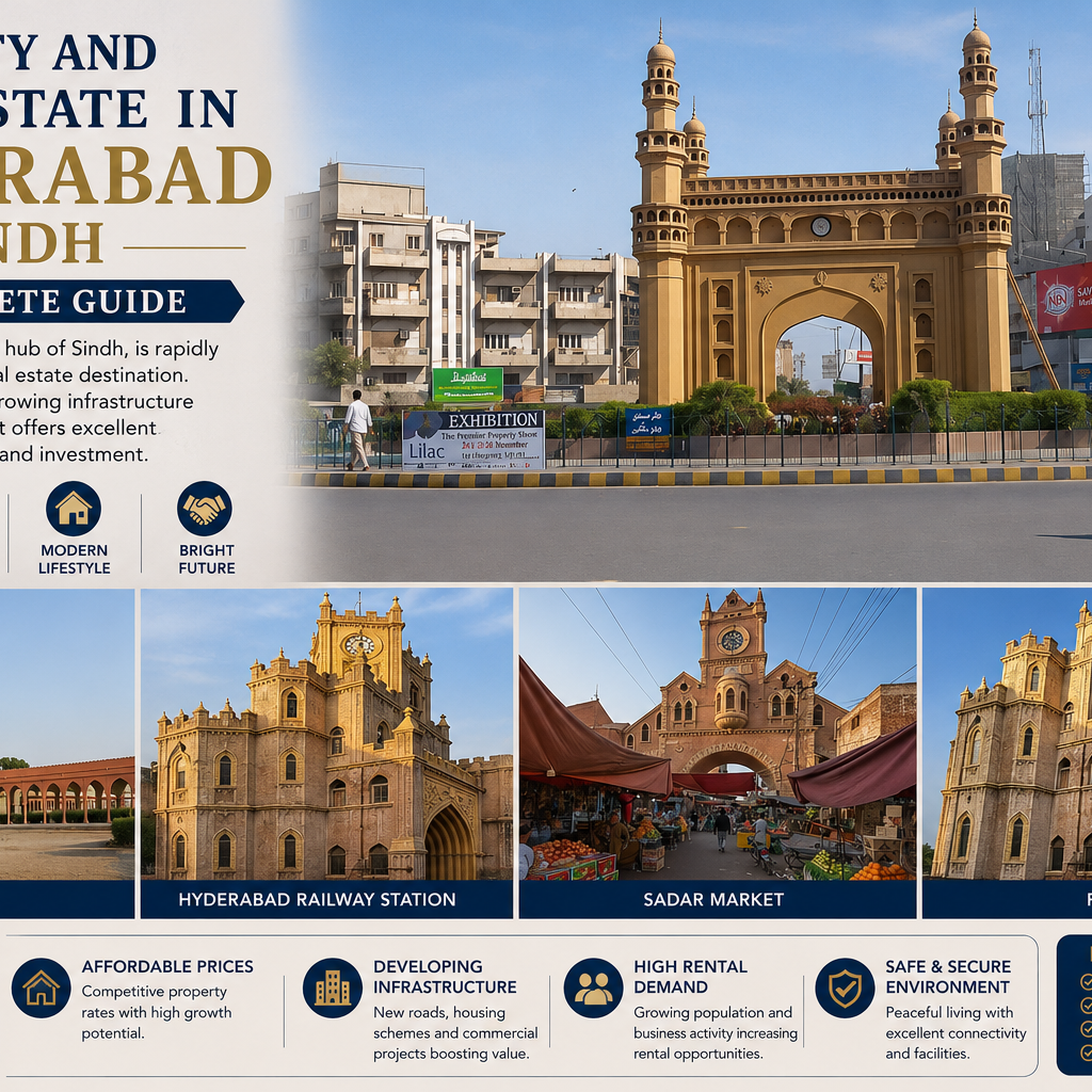 Property and Real Estate in Hyderabad, Sindh: A Complete Guide
