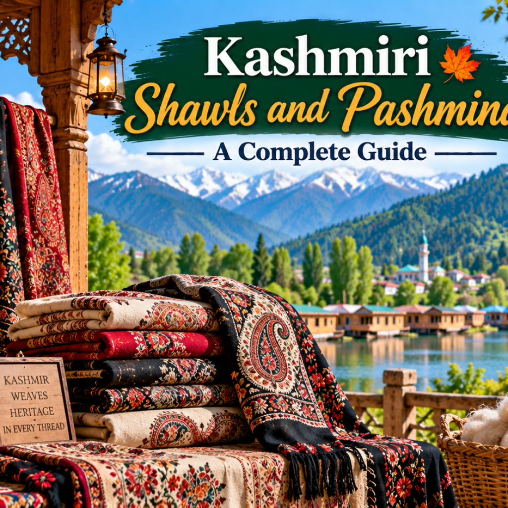Kashmiri Shawls and Pashmina: A Complete Guide