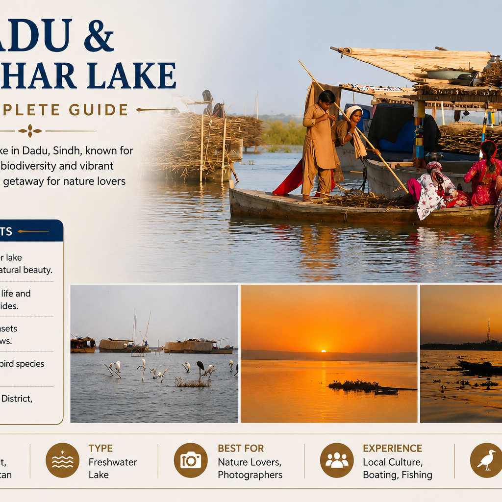 Dadu and Manchar Lake: A Complete Guide