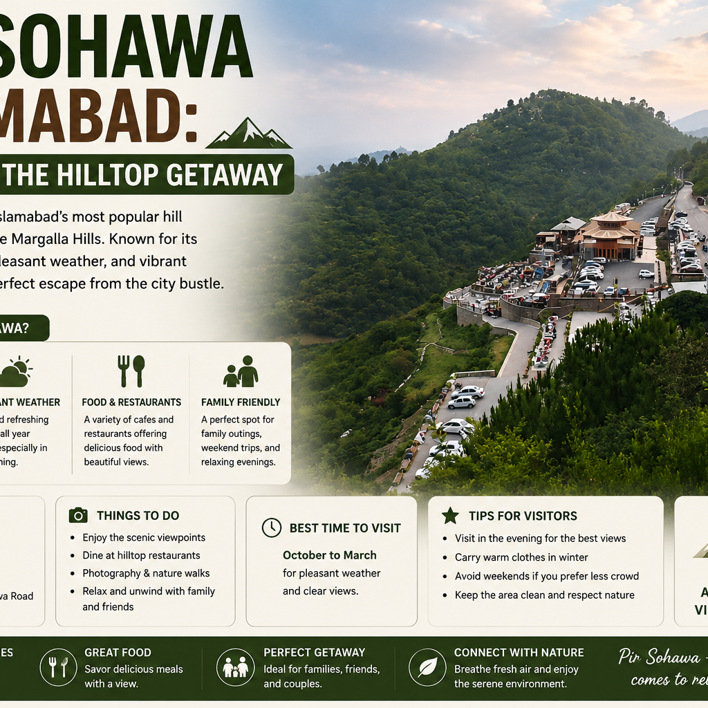 Pir Sohawa Islamabad: A Guide to the Hilltop Getaway