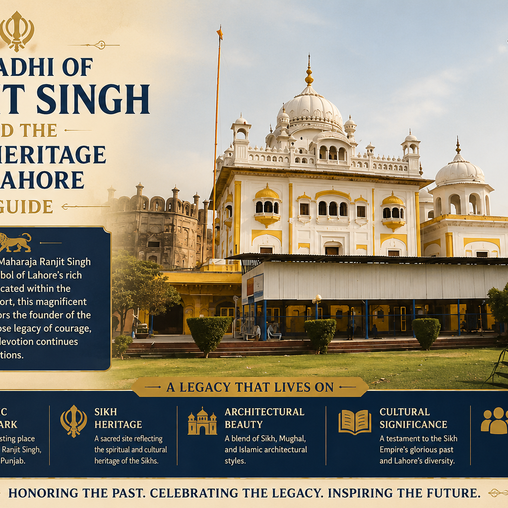 Samadhi of Ranjit Singh and Lahore's Sikh Heritage