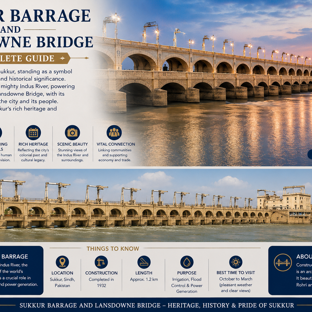 Sukkur Barrage and Lansdowne Bridge: A Complete Guide