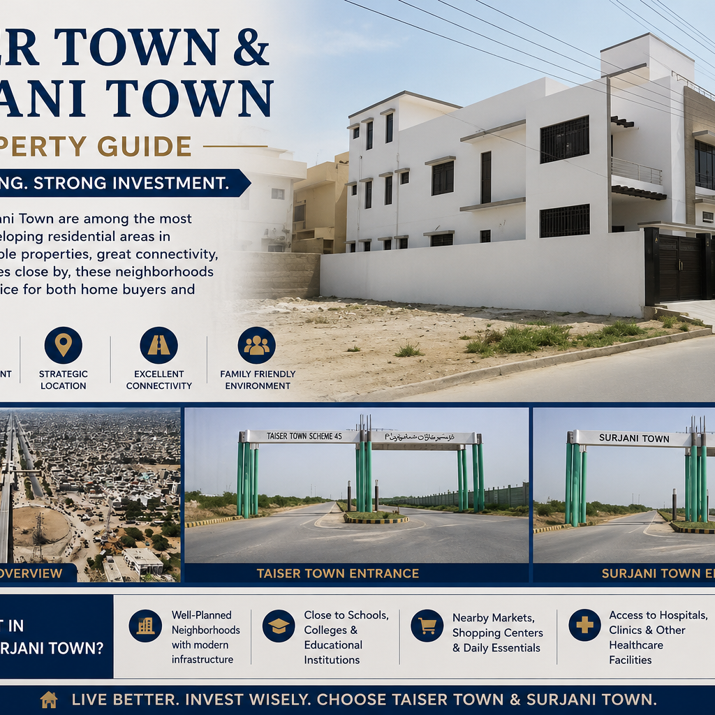 Taiser Town and Surjani Town Property Guide