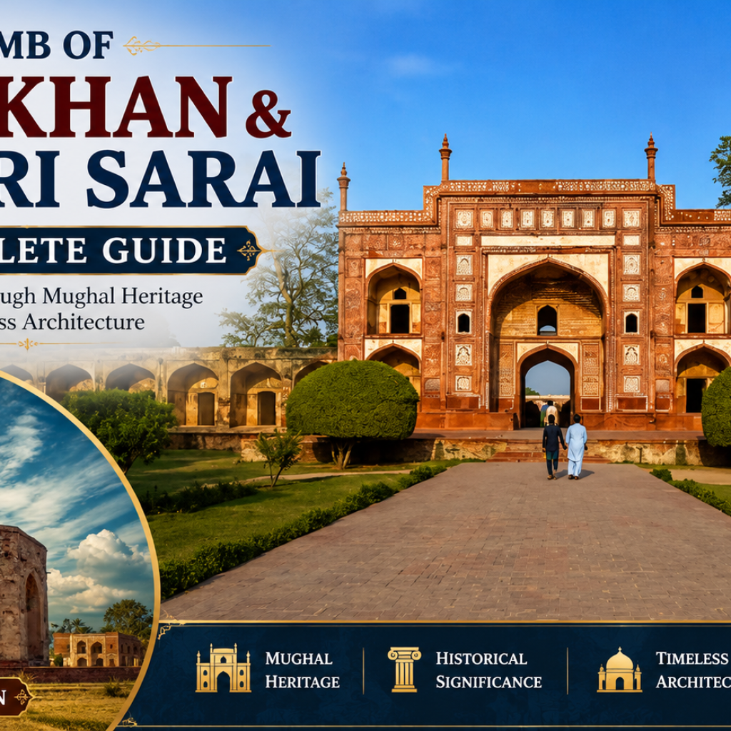 Tomb of Asif Khan and Akbari Sarai: A Complete Guide